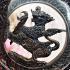 Bronze Lion Wheel Kotchasei Leader Control Lp Kalong Be2552 Thai Amulet #15577