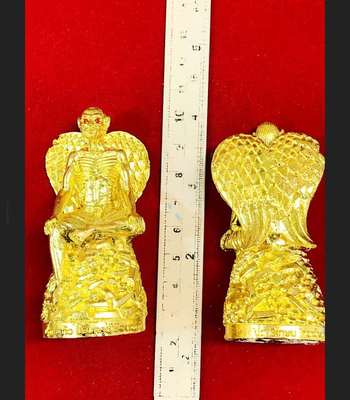 HALF BIRD HUMAN WITH FANG GREAT SUCCESS MONETARY WINDFALL PU-KAI-KAEW THAI AMULET AC KASEM LERSRI