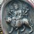 CREATOR DEITY SHIVA RIDER TIGER WEALTH RICH MONEY CATCH THAI AMULET LP KEY BE2548 BEHIND MAE UMA TEWEE MOTHER 15622