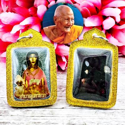 Great Gambling Lucky Magic MaeNak Goddess Whisper Rich Fortune Thai Amulet 15624