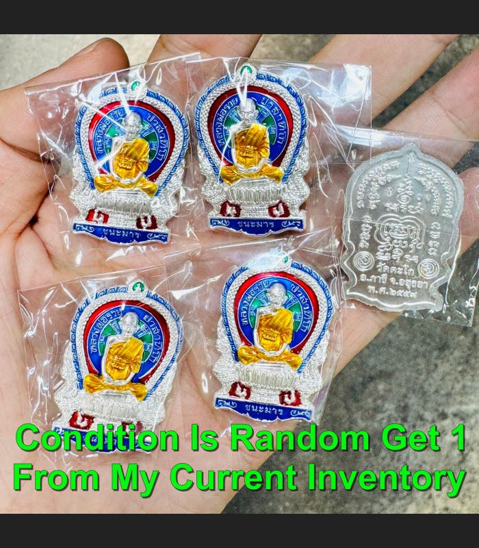 Casino Win Gambling Money Millionaire Be2558 Lp Ruay ChaNaman Thai Amulet 15631