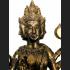 Large Deity Bronze Statue PhaPhom 4 Four Face Zodiac Lp Nooin Thai Amulet #15649