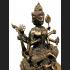 Large Deity Bronze Statue PhaPhom 4 Four Face Zodiac Lp Nooin Thai Amulet #15649