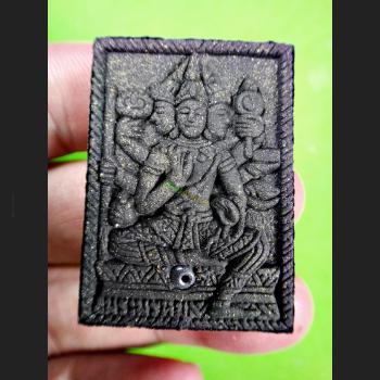 SOMDEJ PHOM 4 FACE DEITY GOD LEKLAI THAI AMULET CASINO WIN MONEY LUCK LP MIEN