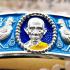 Alpaka Bracelet Money Rich Billion Lp Ruay Panlan Be2555 Blue Thai Amulet #15657