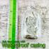 Monkey Hanuman 4hand Armed Weapon Winner Kalong Alpaka Be2549 Thai Amulet #15660
