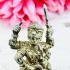Monkey Hanuman 4hand Armed Weapon Winner Kalong Alpaka Be2549 Thai Amulet #15660 Monkey Hanuman 4hand Armed Weapon Winner Kalong Alpaka Be2549 Thai Amulet #15660