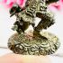 Monkey Hanuman 4hand Armed Weapon Winner Kalong Alpaka Be2549 Thai Amulet #15660 Monkey Hanuman 4hand Armed Weapon Winner Kalong Alpaka Be2549 Thai Amulet #15660