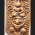 Clay Half Bird Garuda Krut Leader Control Parn Powerful magic Thai Amulet #15667