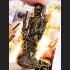 Walking Saint Richly God Money Magic Bronze Miniature Lp Boue Thai Amulet #15674