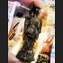 Walking Saint Richly God Money Magic Bronze Miniature Lp Boue Thai Amulet #15674