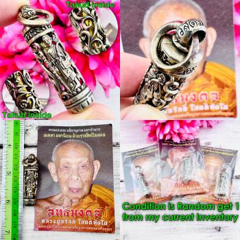 Sivali Walking Deity Rich God Income Wealth Finance Swad Takud Thai Amulet 15700