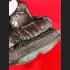 Large Bronze Monk Statue Smile Face Lucky Fortune Hong Be2553 Thai Amulet #15703