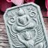 Meditation Buddha Ride Krut Garuda Boss Control Lp Mee Be2540 Thai Amulet #15704