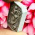 Meditation Buddha Ride Krut Garuda Boss Control Lp Mee Be2540 Thai Amulet #15704