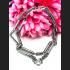 Necklace Stainless Buddhist Wheel Bhavacakra Multi Hook Lucky Thai Amulet #15719