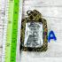 Waterproof Vintage 100y Somdej Enlightenment Black Lp Suk Sook Thai Amulet 15777