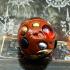 Leklai Healing Immortal Lp Somporn Ball Brown Naga Harmless Thai Amulet #15788