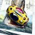 Takud Leklai Naga Eye Healing Crystal Lp Somporn Yellow 4cm Thai Amulet #15793