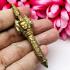 SACRED WAND BATON FOUR 4 FACE PHA PHOM HEAD HANDLE LP NONG THAI AMULET 8CM
