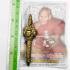 SACRED WAND BATON FOUR 4 FACE PHA PHOM HEAD HANDLE LP NONG THAI AMULET 8CM