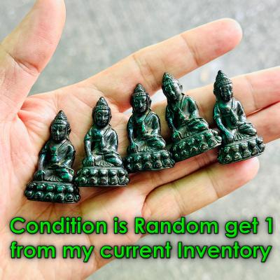 Leklai Kotipe Black Mekaphat Kring Watsutad Immortal Safe Huan Thai Amulet 15841