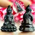 Leklai Kotipe Black Mekaphat Kring Watsutad Immortal Safe Huan Thai Amulet 15841