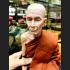 LIFELIKE WAX FINE ART THAI MONK STATUE AMULET LP TOH WAT PDCP MEDITATION 9INCH WAT PADOOCHIMPLEE