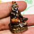 Puseir Lersri Tiger Face Hermit Gambling Money Rich Nen Be2555 Thai Amulet 15857