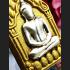 KhunPaen Silver Charm Lucky Magic Goy Takrut Guman Baby Ashes Thai Amulet #15863