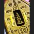 KhunPaen Silver Charm Lucky Magic Goy Takrut Guman Baby Ashes Thai Amulet #15863