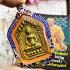 Khunpaen Love Lust Attract Plai Ashes Lp Dum Black Gold Be2550 Thai Amulet 15866 PHIM LEK (SMALL MOLD)