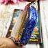 Khunpaen Love Lust Attract Plai Ashes Lp Dum Black Gold Be2550 Thai Amulet 15866 PHIM LEK (SMALL MOLD)