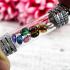 Leklai Naga Eye Tube Set9 Color Crystal Lucky Magic Protection Thai Amulet 15877