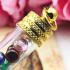 Leklai Naga Eye Tube Crystal Set9 Color Complitition Fortune Thai Amulet #15878 GEMS COLORED HEALING IMMORTAL TAKUD TUBE GOLD18K