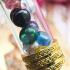 Leklai Naga Eye Tube Crystal Set9 Color Complitition Fortune Thai Amulet #15878 GEMS COLORED HEALING IMMORTAL TAKUD TUBE GOLD18K