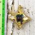 Naga Eye Leklai Nakabat Snare Stone Crystal Watbangpha Orange Thai Amulet #15885