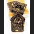 Khunpaen Lust Love Lover Orgasm Yint Key Be2551 Golden 9takrut Thai Amulet 15892