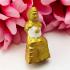 Boy Spirit Guman Clay Gambling Casino Lotto Win Lp Yam Be2547 Thai Amulet #15904