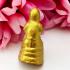 Boy Spirit Guman Clay Gambling Casino Lotto Win Lp Yam Be2547 Thai Amulet #15904