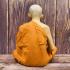 Lifelike Wax Fine Art Monk Statue LP Koon WatBanrai Meditation Thai Amulet 15917