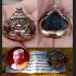 SACRED RING RAHU LUCKY CHANGE BETTER FORTUNE THAI AMULET LP UPP ALLOY FIRE YELLOW SHINE BE2552
