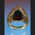SACRED RING RAHU LUCKY CHANGE BETTER FORTUNE THAI AMULET LP UPP ALLOY FIRE YELLOW SHINE BE2552