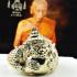 Ring Rahu Lucky Change Fortune Lp Upp Alpaca Silvery Be2552 Thai Amulet #15935