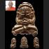 PIDTA YHAN-YUNG 6 HAND CLOSED EYE MINIIATURE BRONZE BUDDHA POWERFUL THAI AMULET LP KEY BE2543