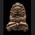 PIDTA YHAN-YUNG 6 HAND CLOSED EYE MINIIATURE BRONZE BUDDHA POWERFUL THAI AMULET LP KEY BE2543