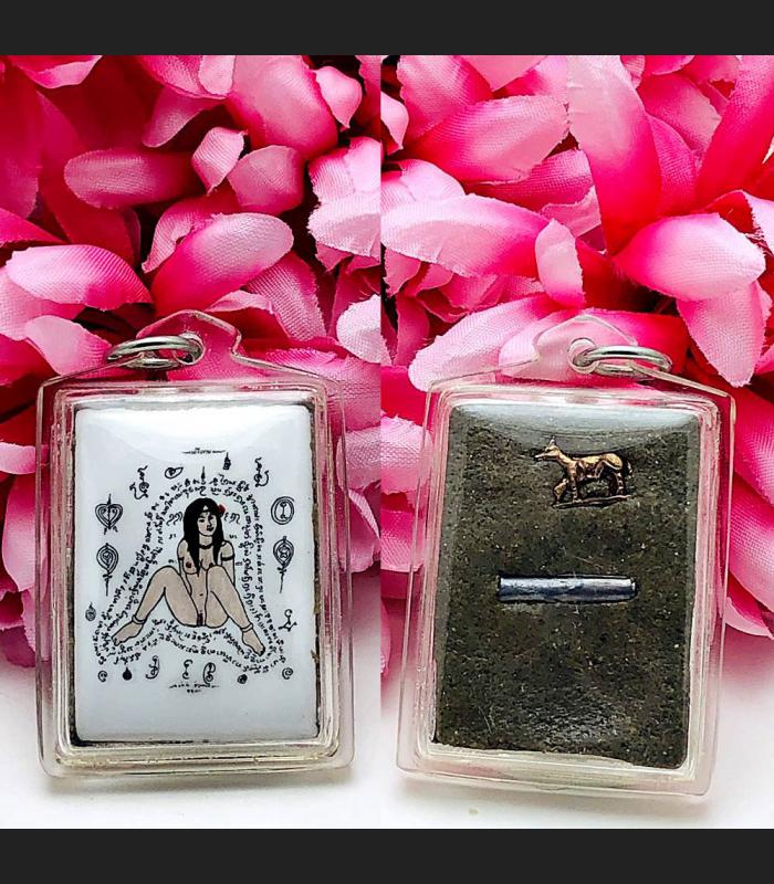 Eper Lesbian Girl Attraction Lust Love Charm Kwanchai Be2551 Thai Amulet #15950