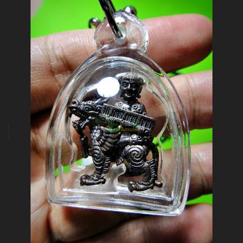 MINIATURE GUMAREE GIRL SPIRIT BRING MONEY MILLION RICH SHIRIN DARGON RIDER THAI AMULET LP PINT BE2552