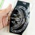 WASHABLE FABRIC 3 LAYER FACE MASK FILTER POCKET SACRED LUCKY SYMBOLIC OF SURVIVAL LP MAHADUM BE2563 BLACK GARUDA BIRD 15986