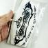 WASHABLE FABRIC 3 LAYER FACE MASK FILTER POCKET SACRED LUCKY SYMBOLIC OF SURVIVAL LP MAHADUM BE2563 WHITE WESSUWAN 15987